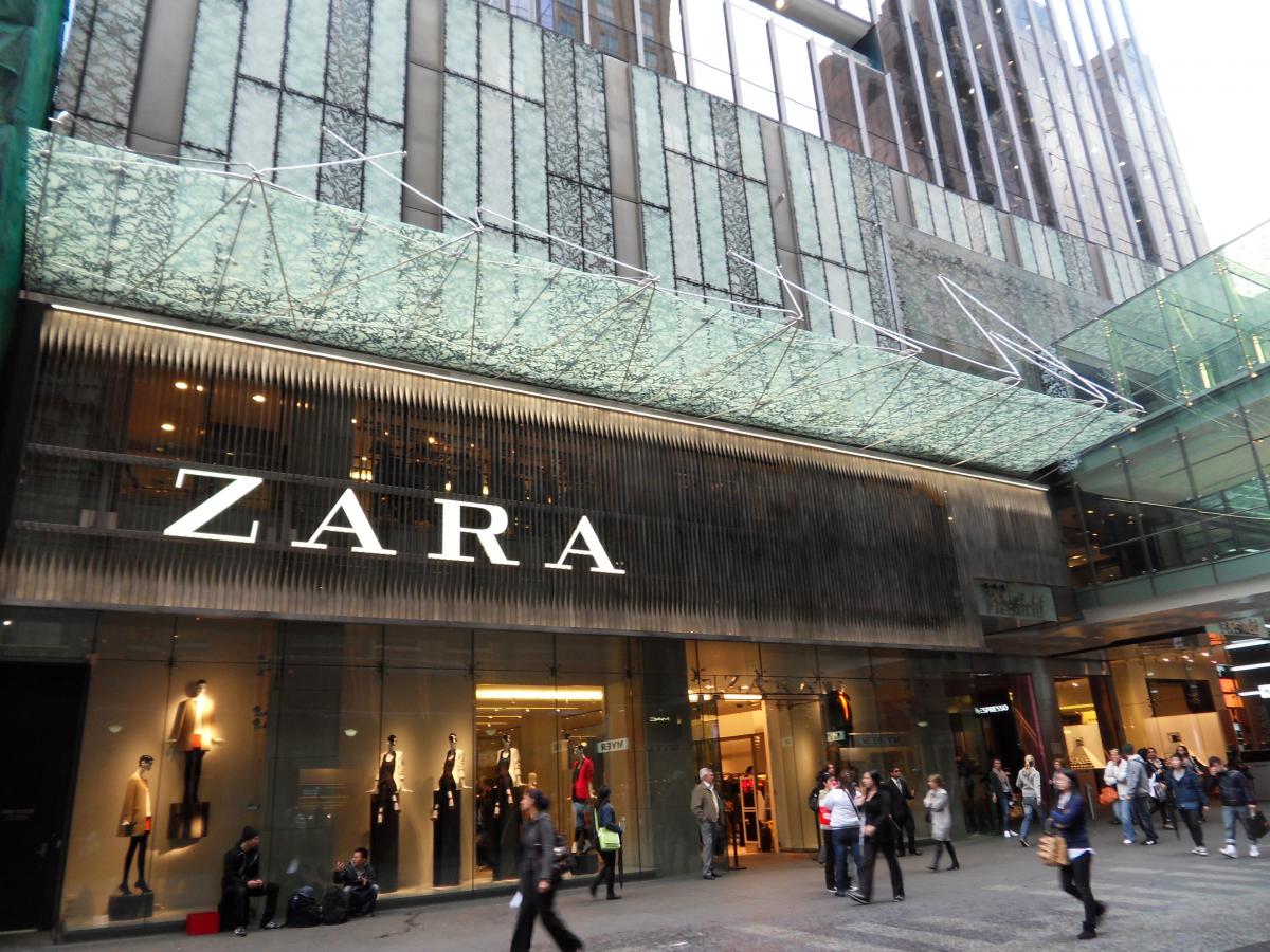 Zara tienda